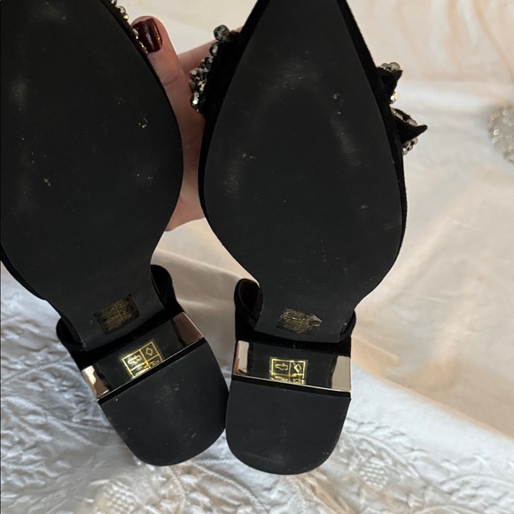 Jeffrey Campbell Valenti Embellished Bow Loafer 8.5 - Picture 6 of 11